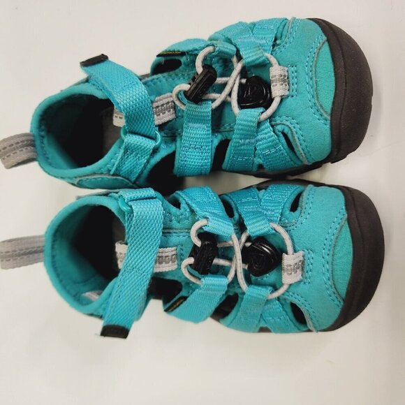 Keen Seacamp II CNX Baltic Caribbean Sea Water Sports Sandals Kid Size US 9 - Picture 7 of 13